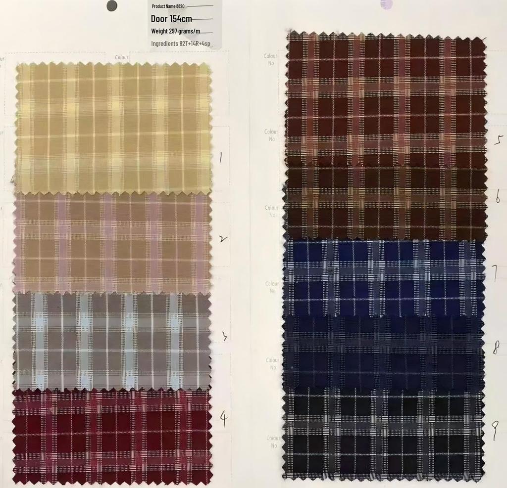 Collezione Tessuti Moda a Quadri Primavera/Estate per Donna e Bambino