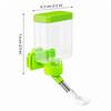 Bird Automatic Waterer Parrot Cage Accessory Drinking Dispenser with Leak Proof Design for Small and Medium Birds