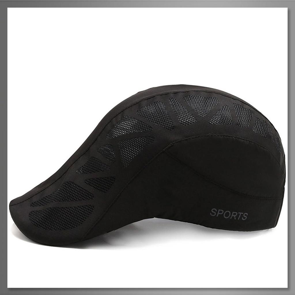 Buzz Selection CAP214 Hunting Lightweight Men's (Navy) Cap, Stylish, Sports, Mesh, Quick-Drying,