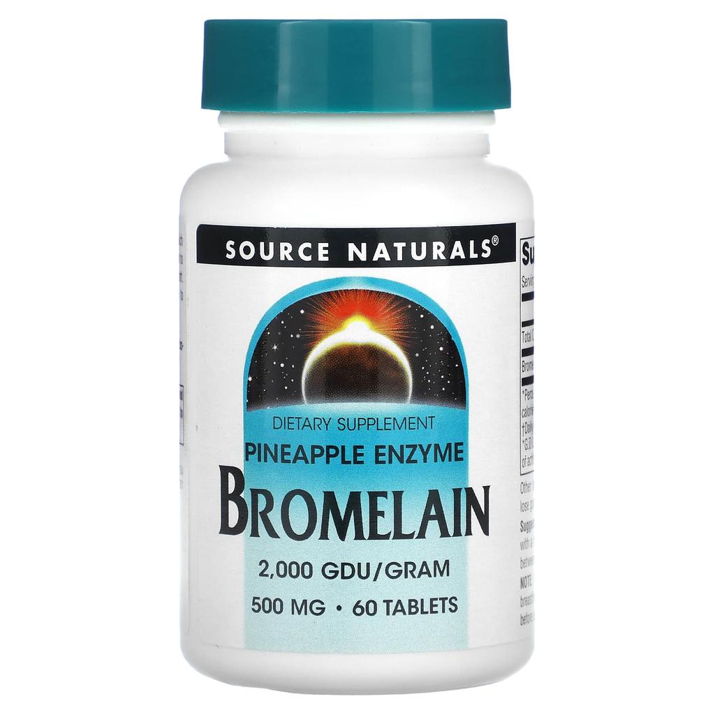 Bromelain, 2.000 GDU/G, 500 mg, 60 Tabletten