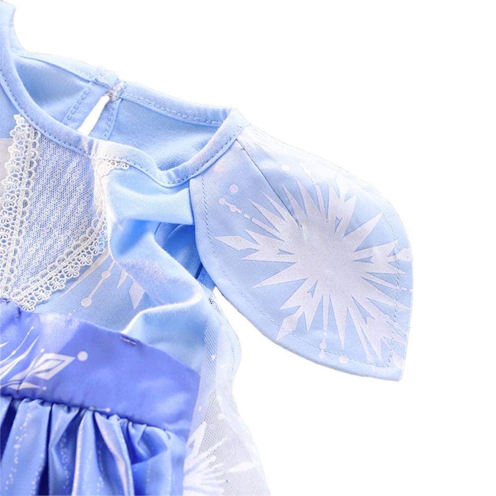 Dressy Daisy Princess Dress for Baby Sizes Perfect for Fancy and Parties Girls, Blue, 12-18 Months, Halloween, Birthdays,