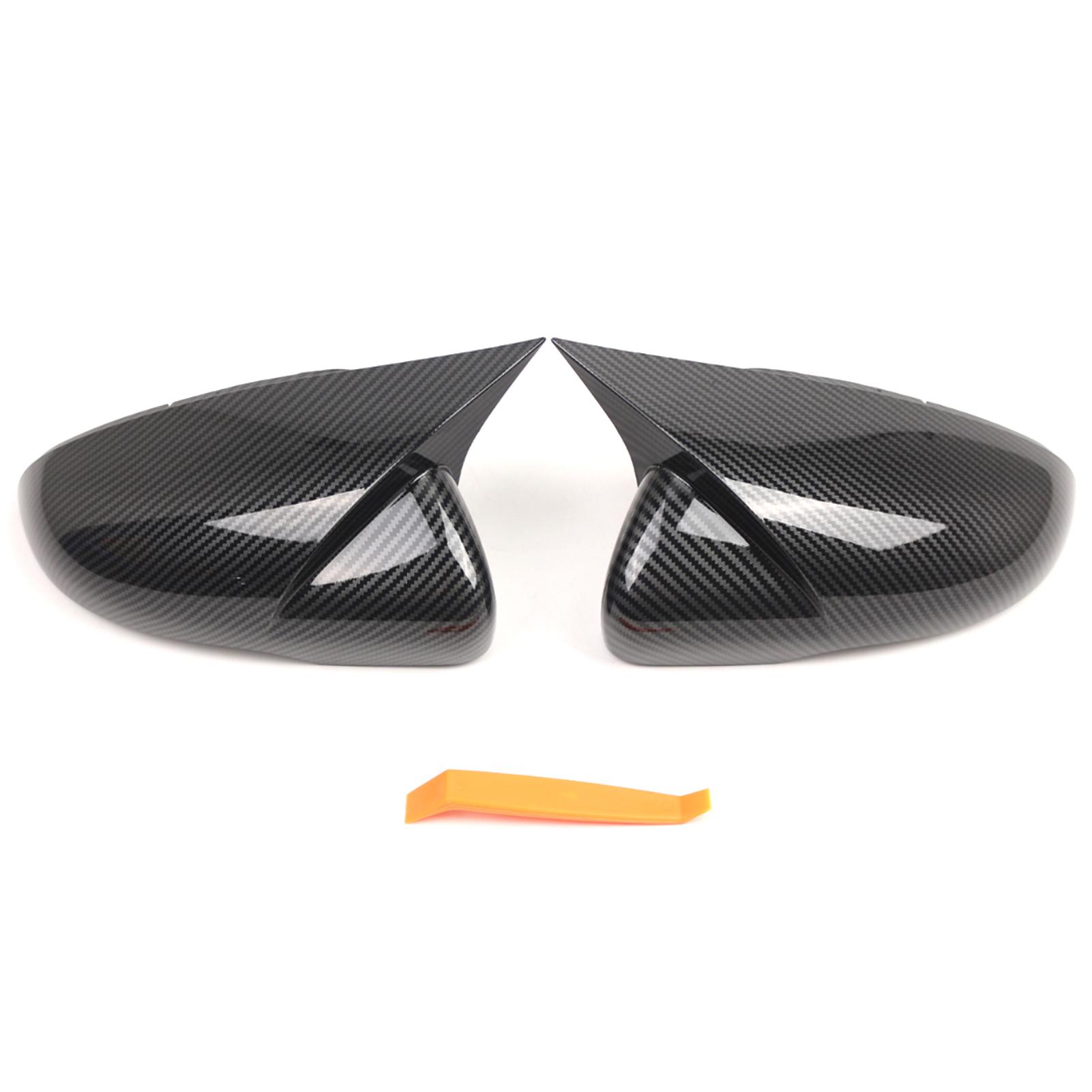 

Накладки на боковые зеркала для автомобиля, 2 шт. Наружные колпаки зеркал Замена для Volkswagen Golf MK6