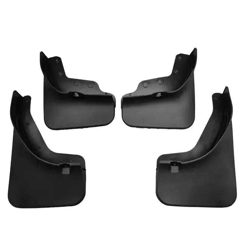 4pcs Auto Mudguard Waterproof Prevent Mud Splashing Car Mud Flap Fender Accessories For Lincoln MKX Nautilus 2016-