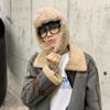 For Men and Women Thicken Plush Faux Fur  Hat Windproof Cap Warm Earmuffs Ear-flapped Hat