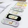 Peep-Toe Hosiery Open Toe Soft Cotton Stealth Socks Anti-skid Socks Low Cut Socks Boat Socks