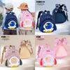 Sesame Baby Cartoon Astronaut Toddler Backpack With Breathable Material For School Use