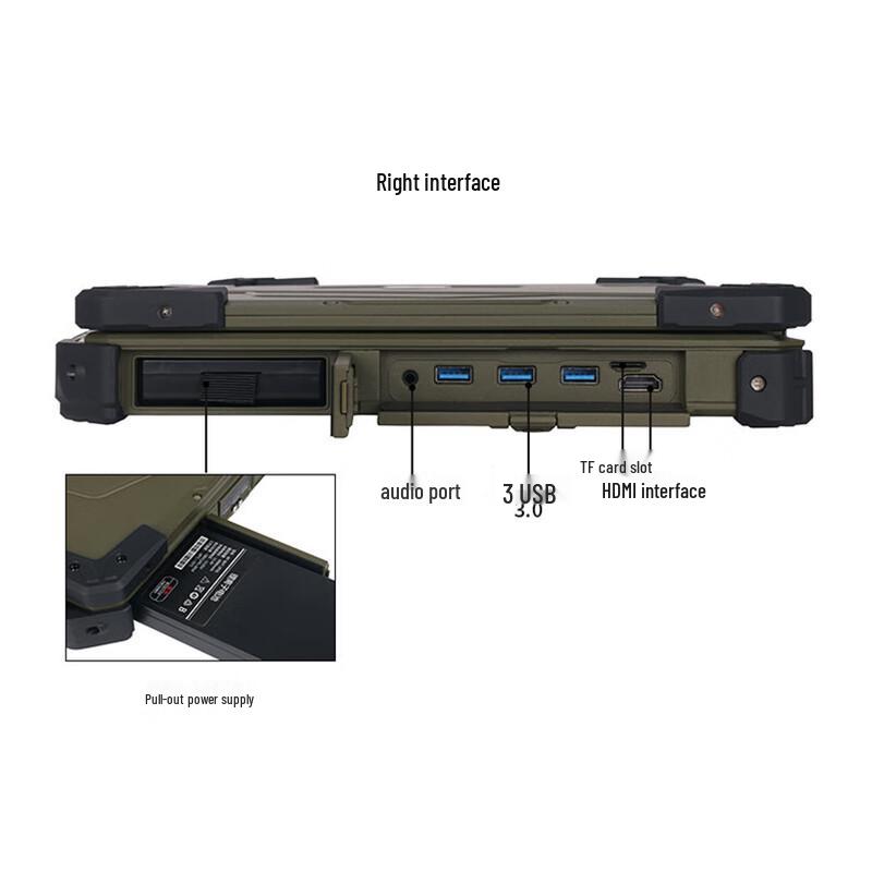 AICSHTER AIC-K156 15.6-inch Rugged Laptop (CN version)