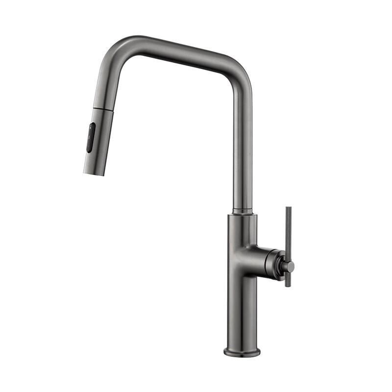 TLXT Simple Pull-Out Kitchen Faucet