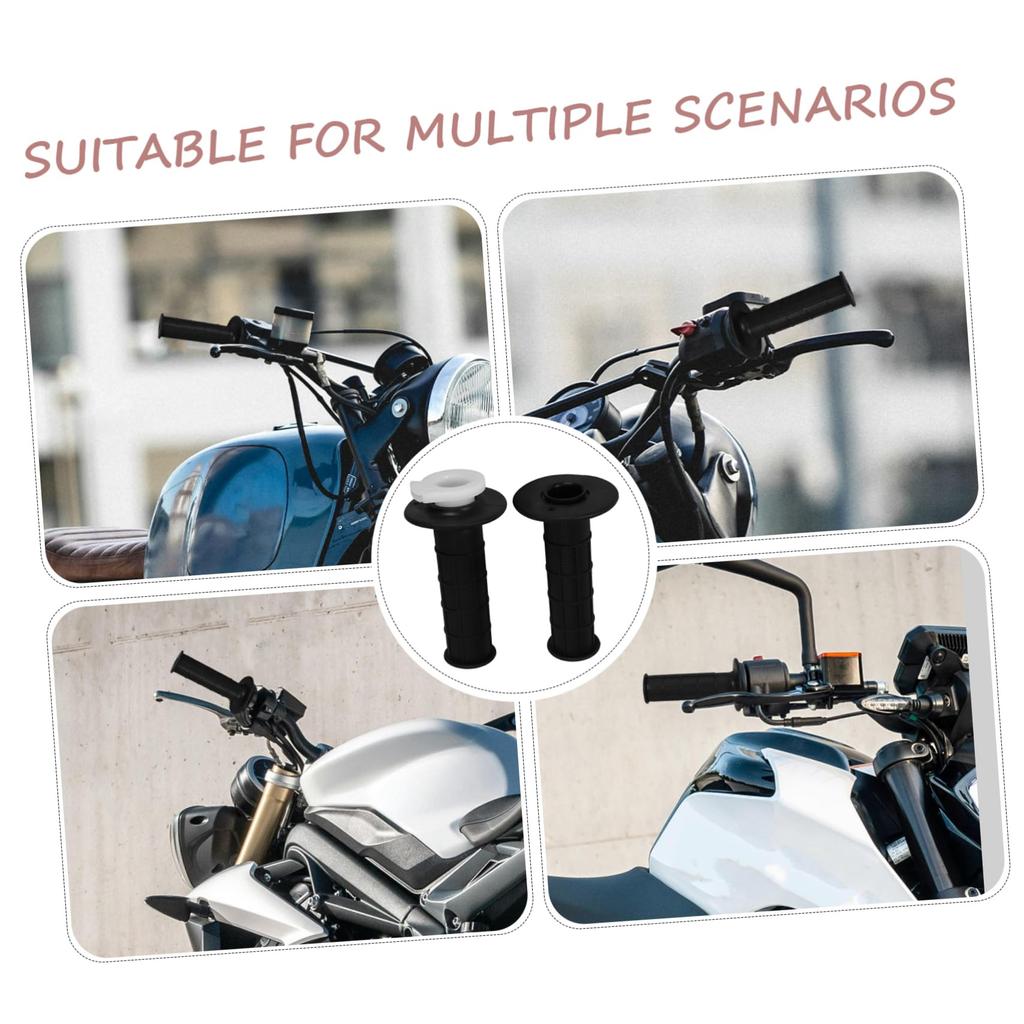 Beatifufu 2 stk Offroad Motorsykkel Gasshåndtak Komfortabel Håndtering