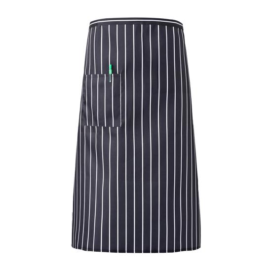Waist Apron Adjustable Chef Work Apron with Pocket Breathable Kitchen Half Apron for Restaurant And Cafe