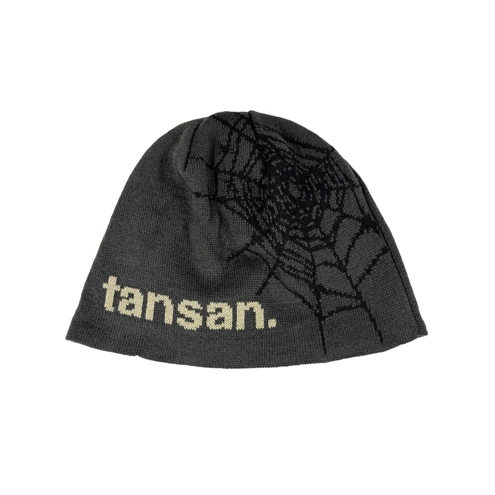 Tansanmageunesyum Jacquard Web Beanie (Charcoal)