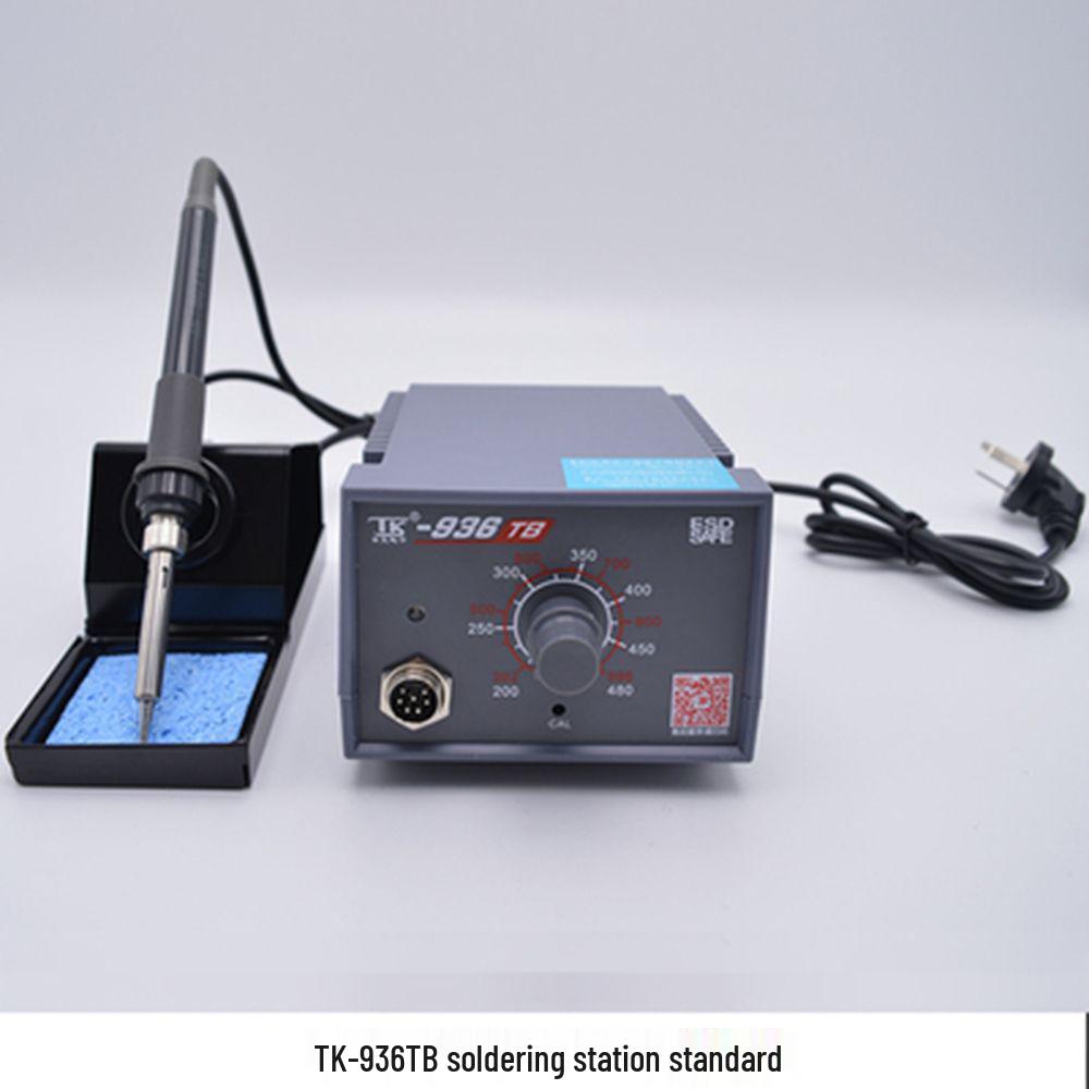 936 Adjustable Constant Temperature 60W Soldering Iron Set - Industrial Grade Soldering Station for Welding Repair