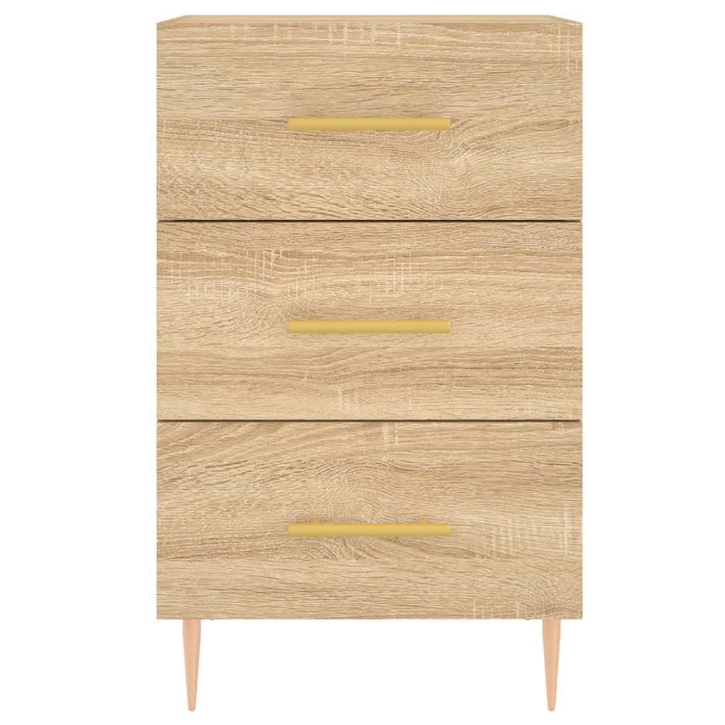 Vidaxl Szafka Nocna, Dąb Sonoma, 40X40X66 Cm, Materiał Drewnopochodny