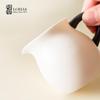 Lu Bao White Porcelain Peony Tea Set