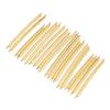 20Pcs Set 2.0mm Brass Guitar Fret Wire Set Replacement Parts for Folk Wooden Guitars