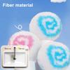 Cleaning Brush Lollipop Spiral Design Gentle No Scratch Fibers Powerful Stain Removal Bathroom Cleaning Ball Bathroom Kitchen Cleaning Tool
