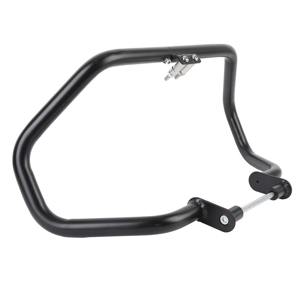 Motorcycle Engine Guard Crash Bar Frame Protector Black Rugged Iron Highway Frame Falling Protector Replacement For