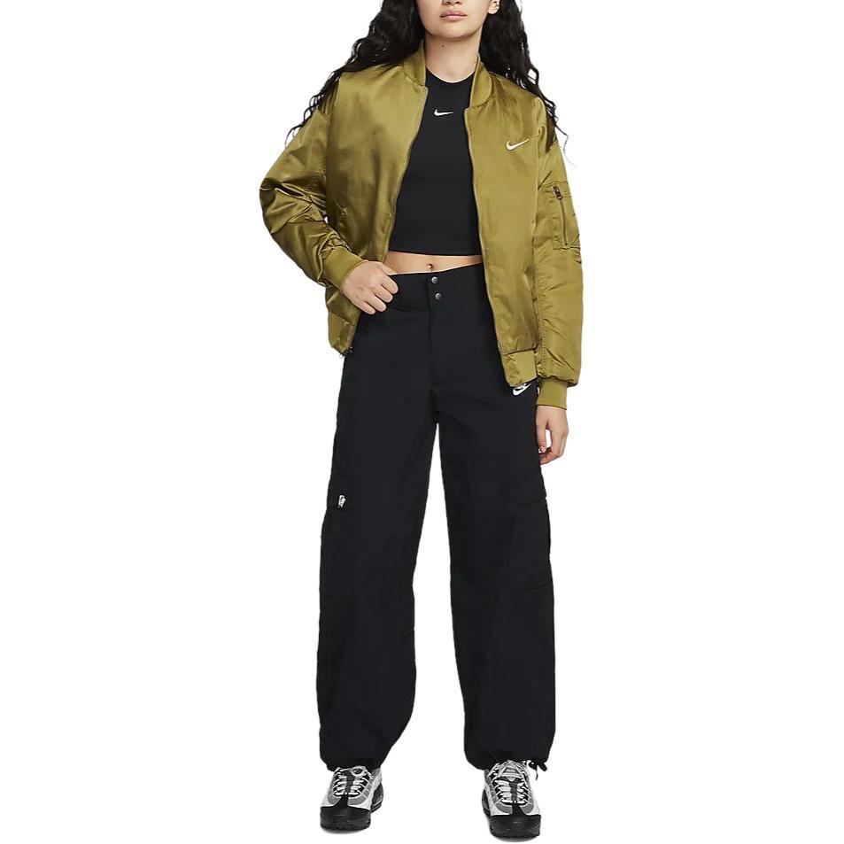 Nike Sportswear Jackets & Coats Women's Light Olive Green Gray DV7877-307