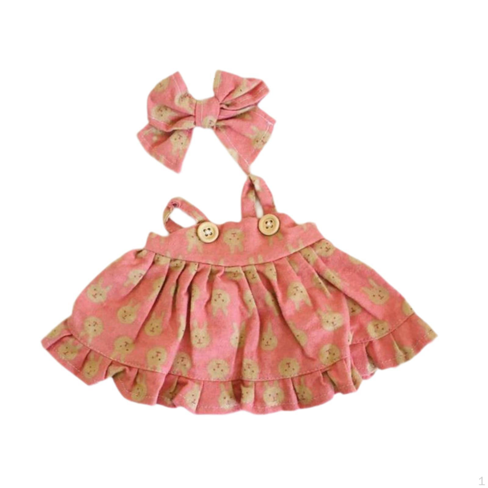 38 см Кукольная Одежда DIY Стильный Фото Реквизит Одежда Аксессуары Замена Платья red — фото 11