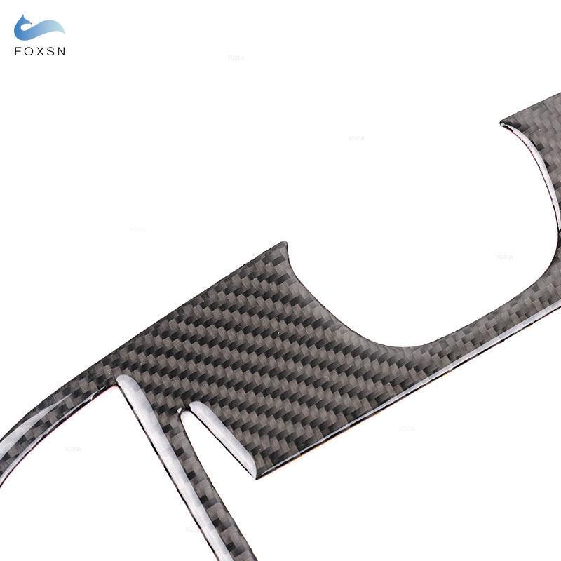 For Chrysler 300 300C 2011 2012 2013 2014 Soft Carbon Fiber Car Interior Center Console Screen Panel Air Vent Outlet Frame Trim