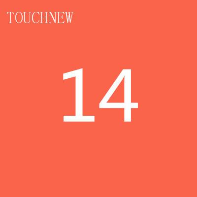 TOUCHNEW Custom Single Sketch Markers Dual Head Alcohol-Based Brush Pen for Drawing Manga Art Supplies