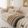 Cream Wind Rabbit Rabbit Velvet Sofa Cushion Autumn And Winter Plush Cushion Thickened Premium Non-Slip Leather Sofa Cover Cover Cloth Towel