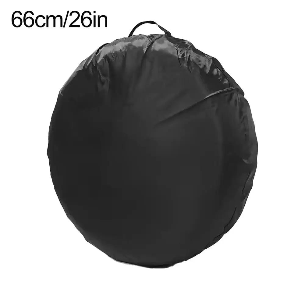 66/80CM Polyester Car Auto Wheel Tire Cover Protector Car Spare Tire Cover Tyre Wheel Covers For Vehicles Dustproof Tire Ba G7Z5