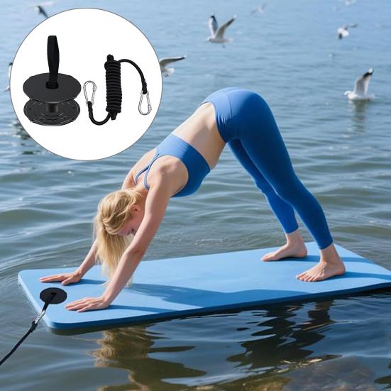 1 Set Floating Water Mat Tether Kit Floating Lily Pad Tether Grommets Kit Prevent Drifting Away All Foam Water Pads Secure Mooring Strap