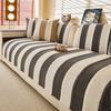 Striped Chenille Sofa Cover Cats Dogs Anti-scratch Non-Slip Sofa Pad Mat Four Seasons Universal Sofa Slipcovers for Home