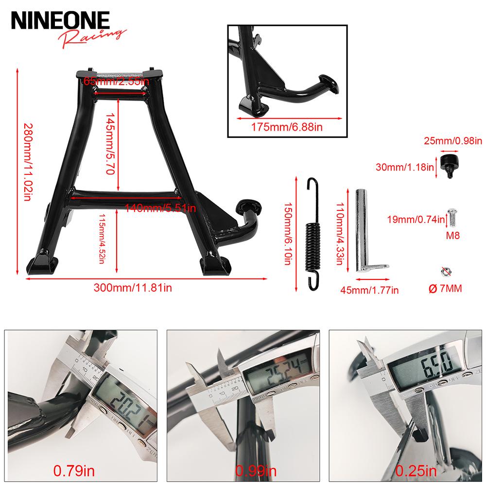 For HONDA CB500X CB NX 500 X 500X NX500 2019-2025 Motorcycle Middle Kickstand Center Parking Stand Support Central Crutch Holder