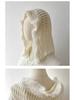 Ethnic Knitted Tassel Hooded Cape Shawl - Women's Autumn/Winter Outerwear for Travel Photography