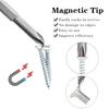 4-13Pcs Y U Shaped Triangle Screwdriver Magnetic Bit 1/4in Inner Cross Three Points Screw Driver Security Tip For Power Drill