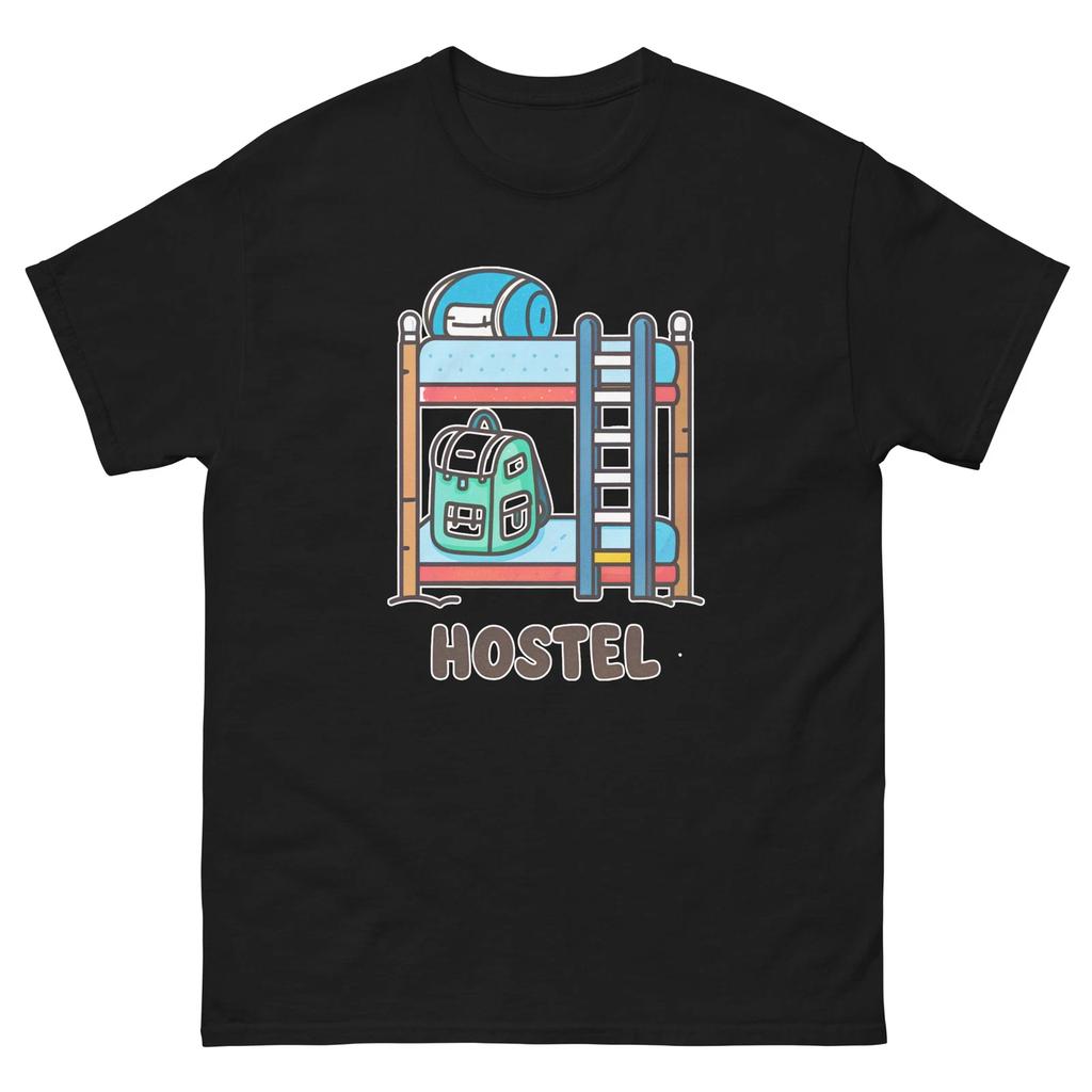 Hostel Everyday Location Building Place T-Shirt
