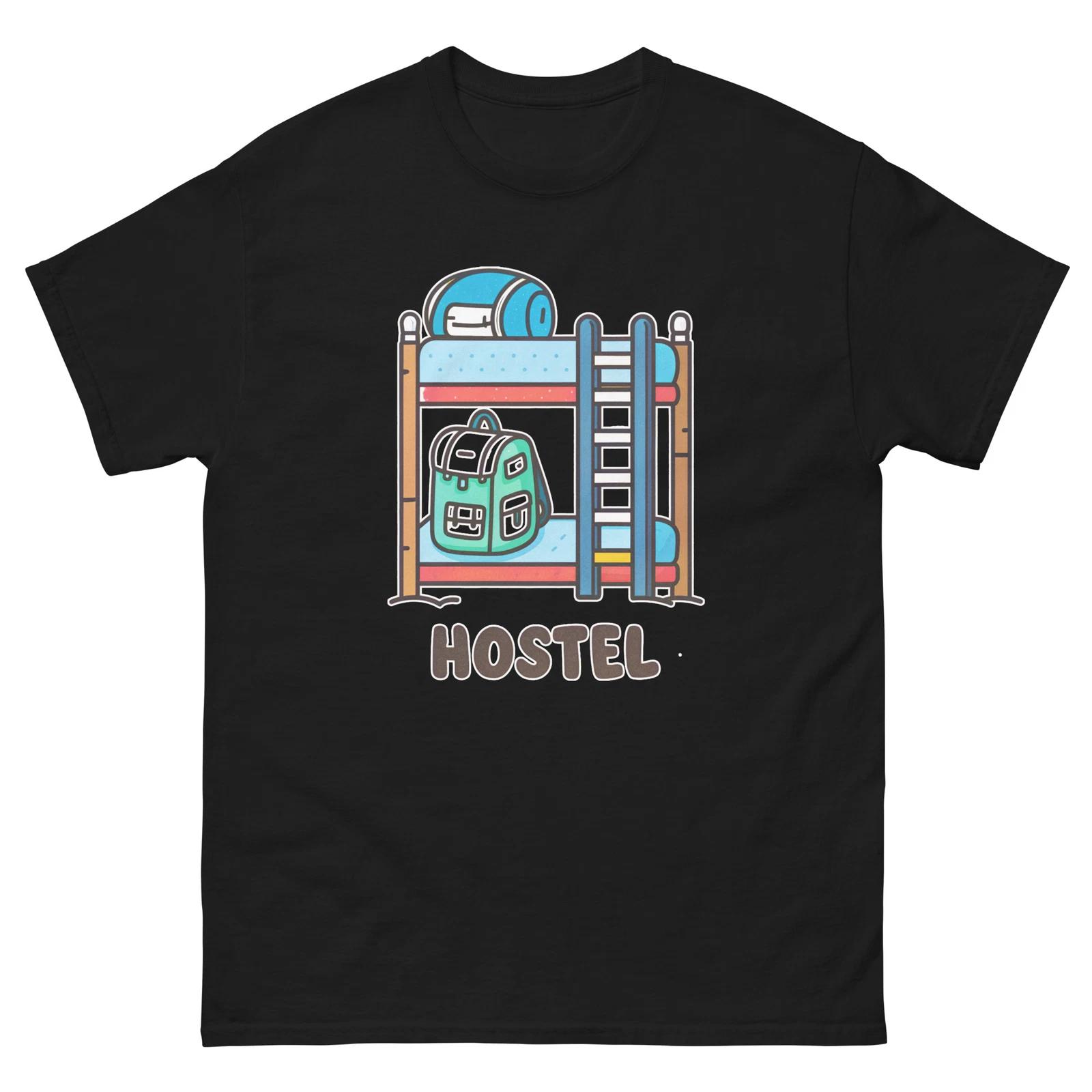 Hostel Everyday Location Building Place T-Shirt XL