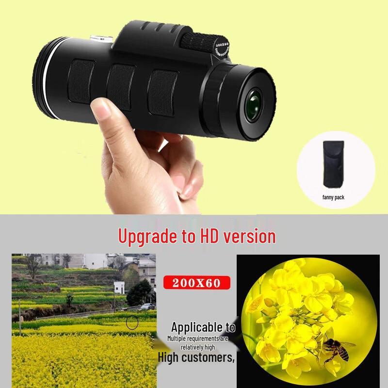 OEING High-Definition Monocular Telescope with Carrying Case