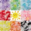30g/bag Fun Mixing Style Candy Color Transparent Acrylic Beads DIY Handmade Pen Bracelet Jewelry Making Phone Chain Accessories