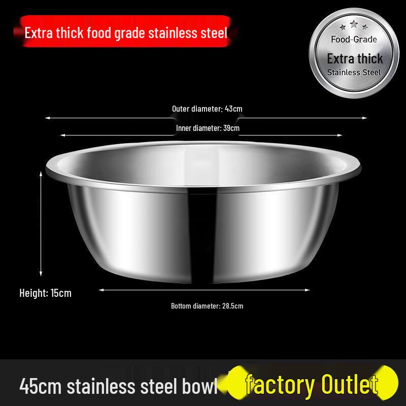 Handun 304 Stainless Steel Extra Thick Basin