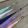 Vintage Chinese Hanfu Pendant Traditional Tassels Waterdrop Waist Pendant Fashionable Jewelry Decor for Celebrations