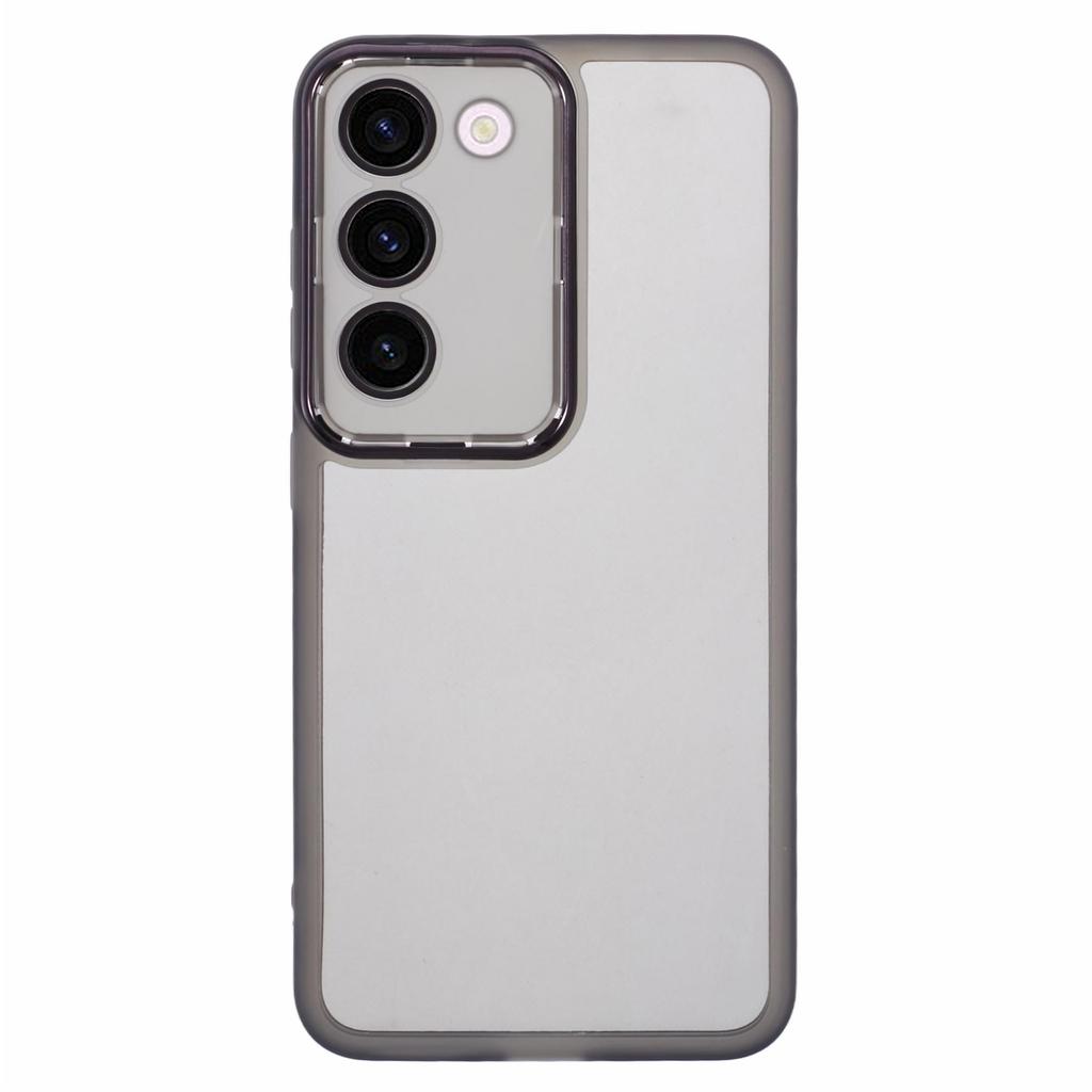 DKSM Series For Samsung Galaxy S23+ Case Electroplated Camera Frame TPU Phone Cover