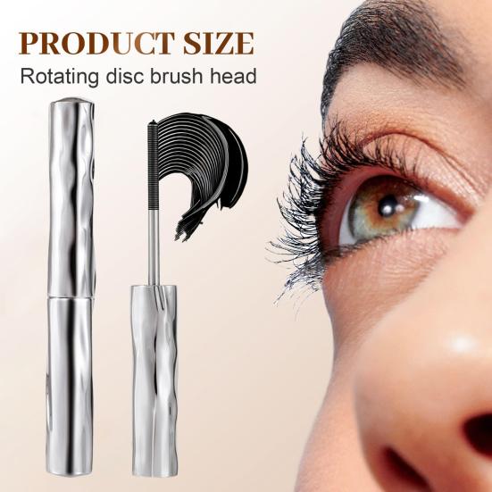 1/2Pcs 4G Women Mascara Waterproof Long Lasting Non-Smudged Fast Dry Lengthening Thickening