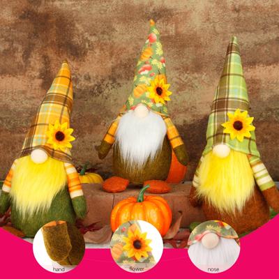 Thanksgiving  Hat Faceless Old Man Doll Gnome Holiday Decoration