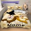 Custom Textile Autumn Friends Bedding 3 Piece Set HD Print Duvet Cover Pillowcases for Teens Adult Bedroom Decoration