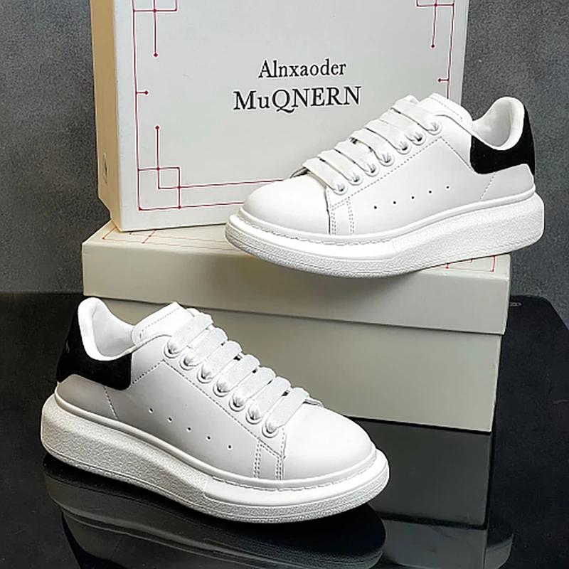 2025 New Style Couple Student Sports Casual Shoes Men's White Tenis Shoes Women's Breathable EVA Sole PVC Surface Winter Season