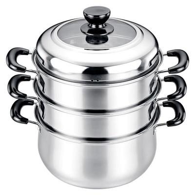 Fushide Zhen Ai 3-warstwowy garnek do gotowania na parze
