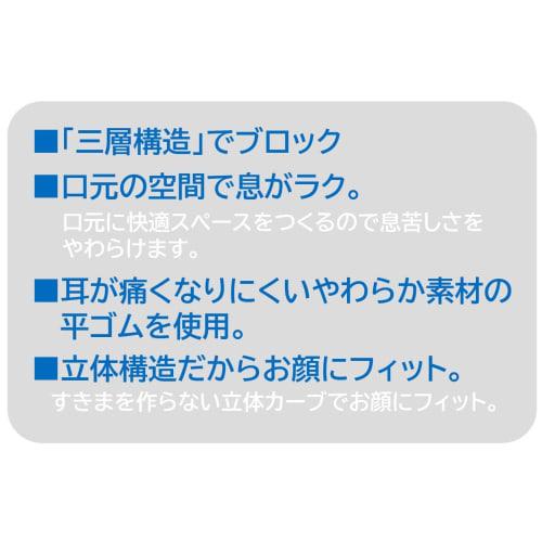 Skater Non-woven 3D Mask 7 Pieces for 2-3 Years Old Children 3 Layer Structure Sumikko Gurashi Okaiyasan MSKB1N-A