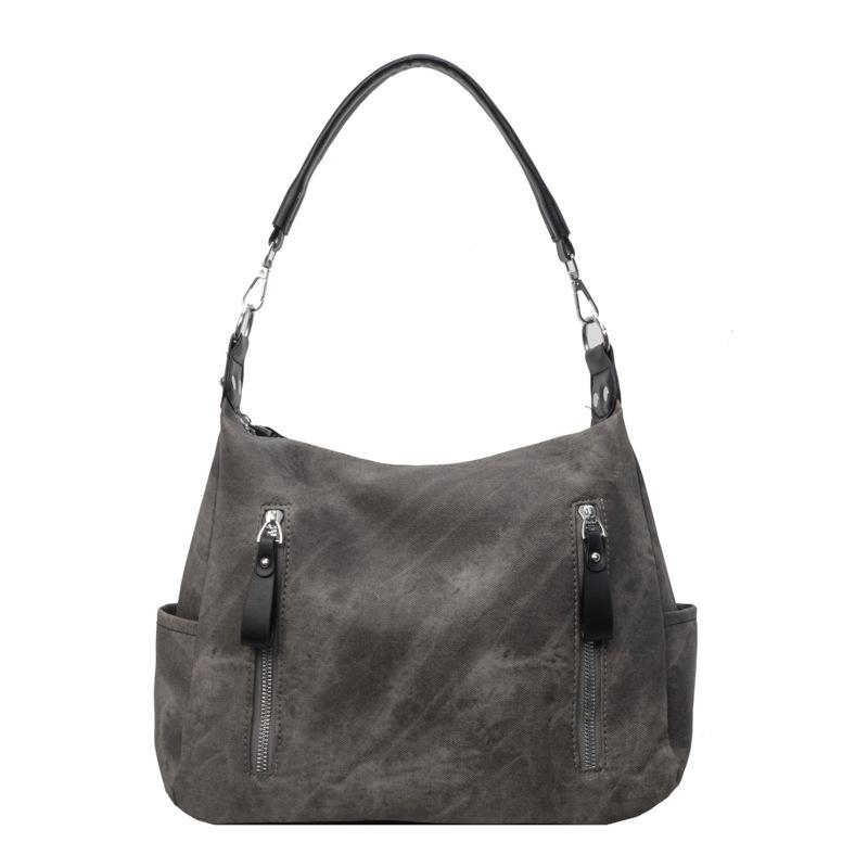 

Bags Women s Vintage Tote Bags Niche Large Capacity Portable Commuter Summer Crossbody Bags Student Class Bags черный коричневый
