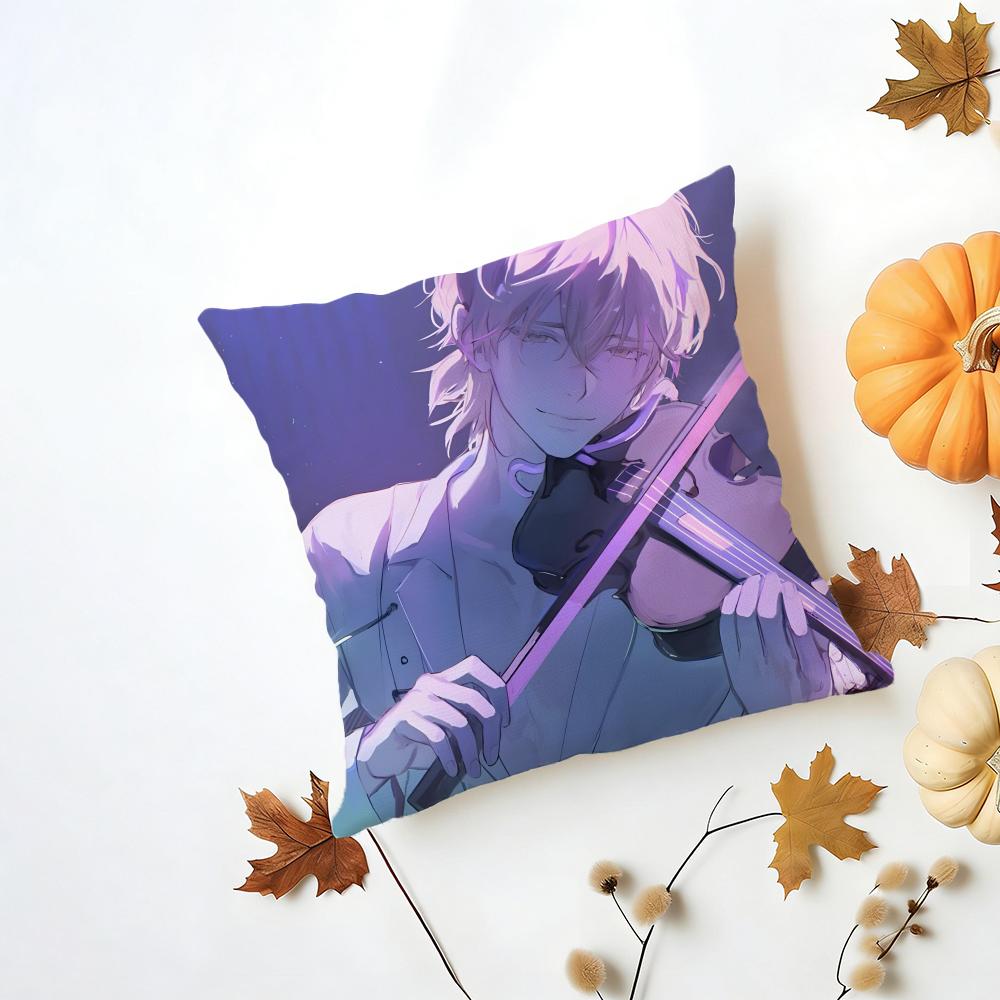 Cool Stylish Cartoon A-Alien Stage Lukas Cushion Cover Washable Linen Pillowcase Soft For Daily Sofa Bed Home Room Decor