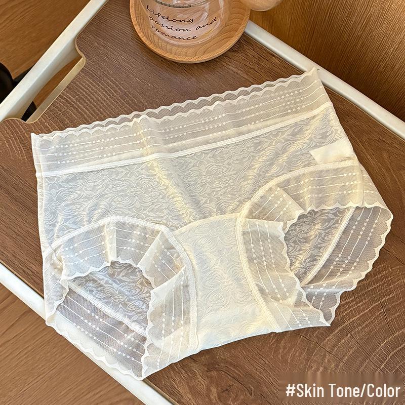 

Летние милые дышащие мягкие сетчатые трусики для девочек L (95-115 lbs) бежевый