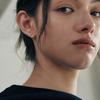 Verte [925 Silver] Deux.silver.201 / Mini Cote Earring (gold)