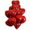 20 Stück rote Herzballons, perfekt für Geburtstage, Hochzeiten, Valentinstag, Erntedankfest, Neujahr, Hausdekoration, Szenenarrangement, Ballonparty.